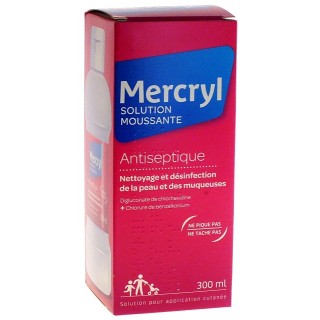 Mercryl Solution moussante antiseptique - 300ml
