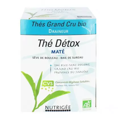 Nutrigée Thé détox maté bio - 30 sachets