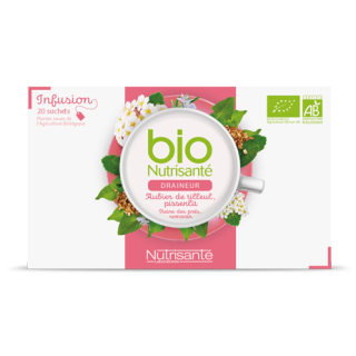 Nutrisanté Infusion Bio Draineur - 20 sachets