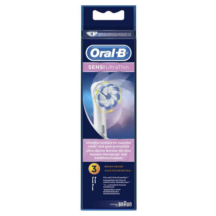 Oral B Brossettes Sensi Ultra Thin - Lot de 3