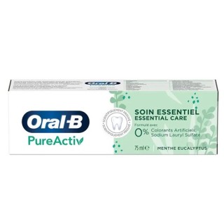 Oral B PureActiv Dentifrice soin essentiel - 75ml