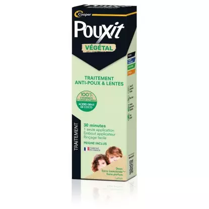 Pouxit Végétal Traitement anti-poux et lentes - 200ml