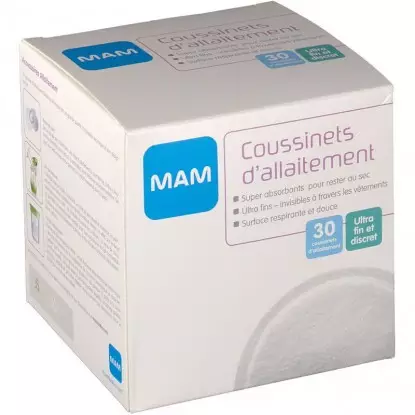 MAM Coussinets d'allaitement - 30 unités