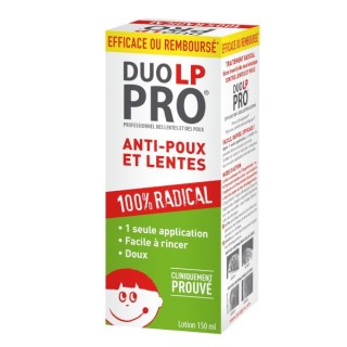 Duo LP Pro Lotion radicale lentes et poux - 150ml + Peigne inclus