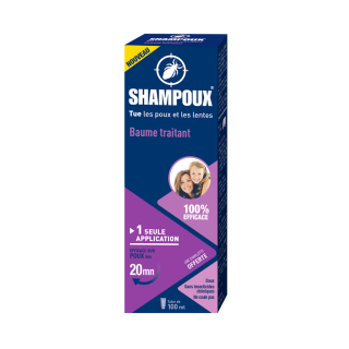 Gifrer Shampoo Baume traitant anti-poux et lentes - 100ml