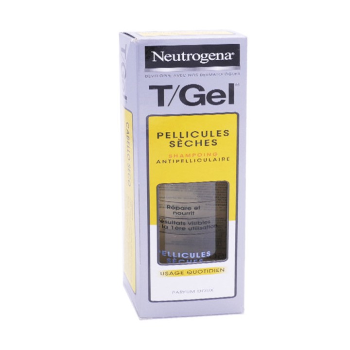Neutrogena T/Gel shampooing pellicules sèches - 250ml