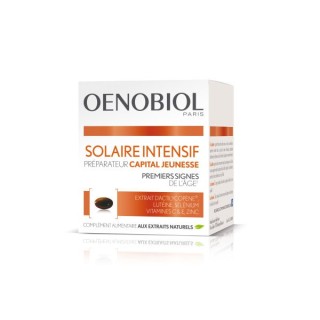 Oenobiol Solaire Intensif préparateur capital jeunesse - 30 capsules