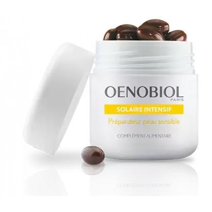 Oenobiol Solaire Intensif préparateur peaux sensibles - 30 capsules