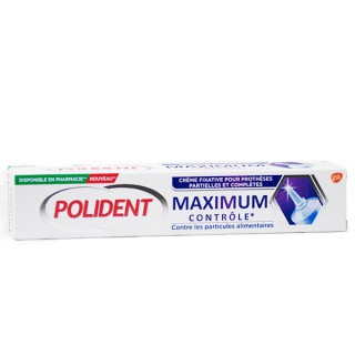 Polident Maximum contrôle Crème fixative - 70g