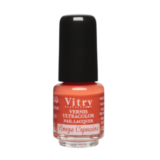 Vitry vernis à ongles rouge capucine 4ml