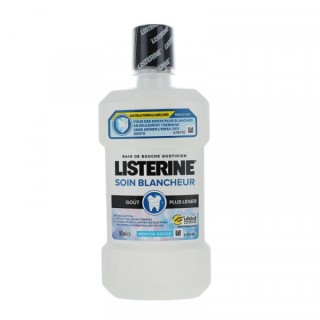 Listerine soin blancheur goût plus leger 500ml
