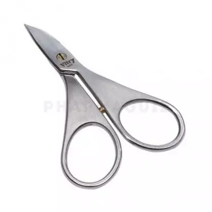 Vitry ciseaux à ongles lames courbes inox