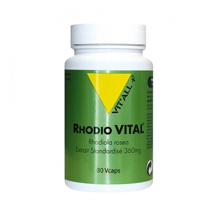 Vitall+ Rhodio Vital 360mg - 30 gélules