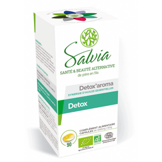 Salvia Détox'Aroma - 90 capsules