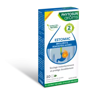 Phytosun aroms estomac brulûres 20 comprimés