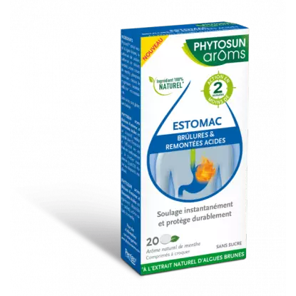 Phytosun aroms estomac brulûres 20 comprimés