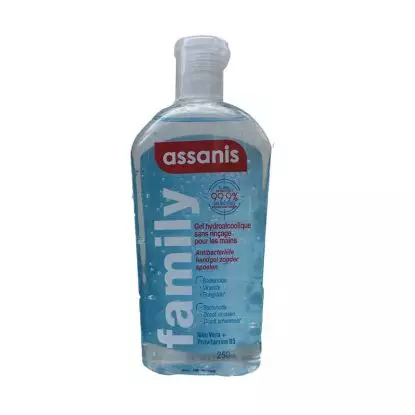 Assanis gel antibactérien pour les mains 250ml