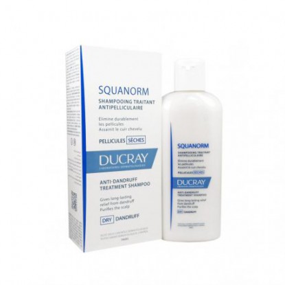 Ducray Squanorm shampooing pellicules seches 200ml