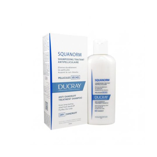 Ducray Squanorm shampooing pellicules seches 200ml