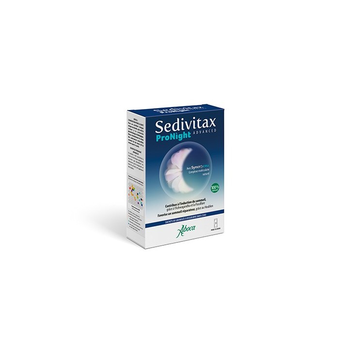 Aboca Sedivitax ProNight Advanced - 10 sachets de granulés