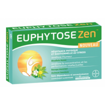 Bayer Euphytose Zen - 30 comprimés