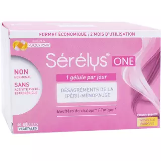 Sérélys One Désagrément de la ménopause - 60 gélules