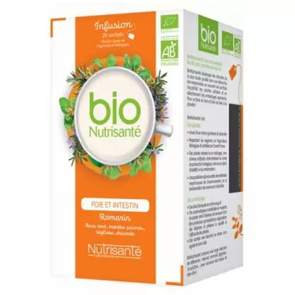 Tisane bio Foie Vesicule bte 20 Sachets