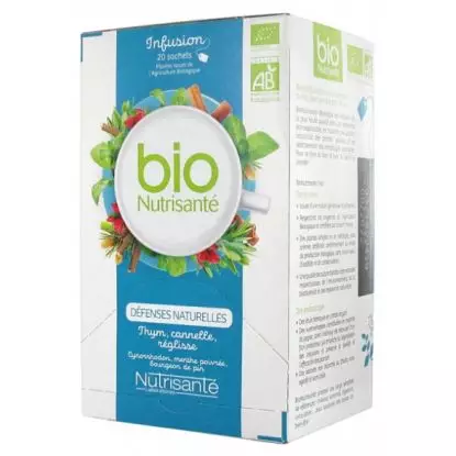Tisane bio défenses naturelles bte 20