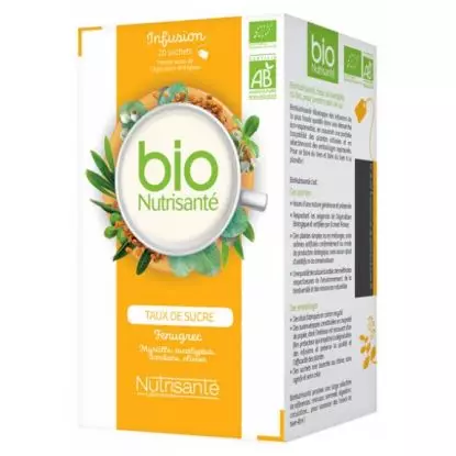 Tisane bio régulation des sucres bte 20 sachets 