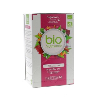Tisanes bio circulation bte 20 sachets