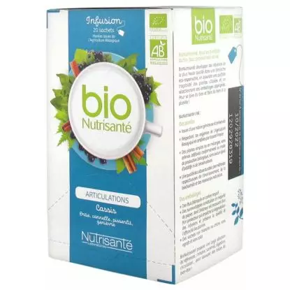 Tisane bio articulations sachet bte 20