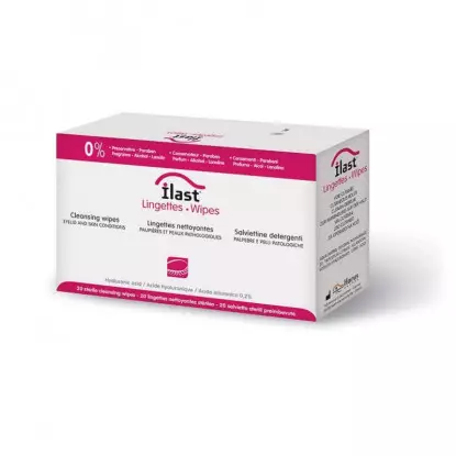 Horus ilast lingettes stériles nettoyantes paupières x 20