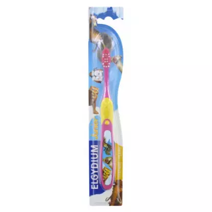 Elgydium brosse à dents junior 7/12 ans l'âge de glace