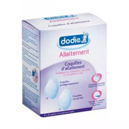 DODIE Coquilles d'allaitement x4