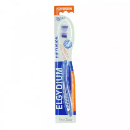 Elgydium diffusion brosse à dents souple
