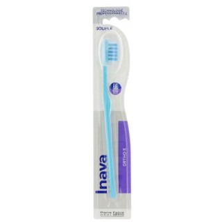 Inava ortho-x brosse à dents souple brins en X