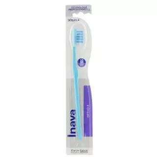 Inava ortho-x brosse à dents souple brins en X