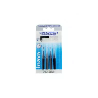 Inava 4 brossettes interdentaires 0.6 mm