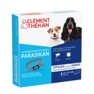 Clement thekan parasikan collier 50 cm pour chien