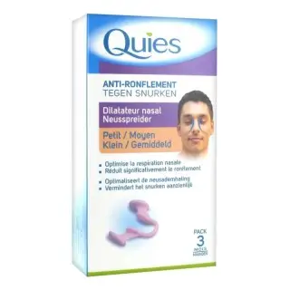 Quies dilatateur nasal anti-ronflement petite taille