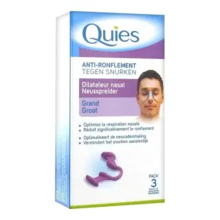 Quies dilatateur nasal anti-ronflement grande taille
