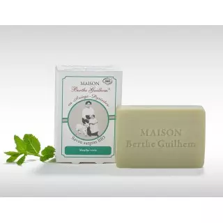 Maison Berthe Guilhem Savon surgras menthe verte Bio - 100g