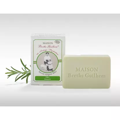 Maison Berthe Guilhem Savon surgras olive/romarin Bio - 100g