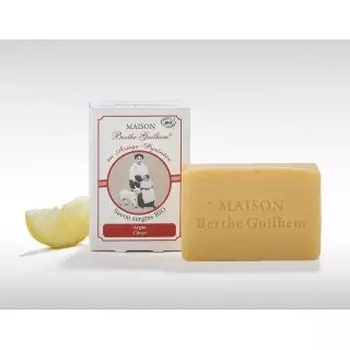 Maison Berthe Guilhem Savon surgras argan/citron Bio - 100g