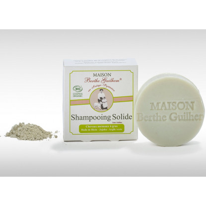 Shampoing Solide Bio Aux œufs & Huile De Ricin - Romarin, Pour Cheveux Normaux à Gras