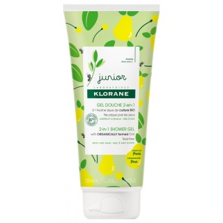 Klorane Junior Gel douche 2-en-1 poire - 200ml