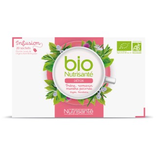 Nutrisanté Infusion Détox Bio - 20 sachets