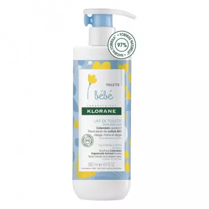 Klorane Bébé Lait de Toilette 500ml