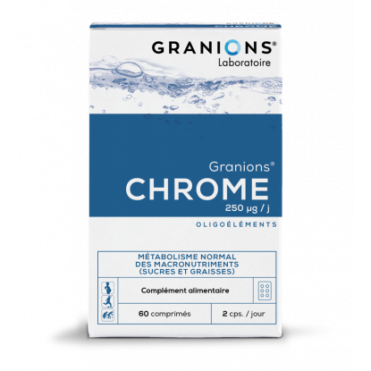 Granions Chrome 250 µg - 60 comprimés à croquer