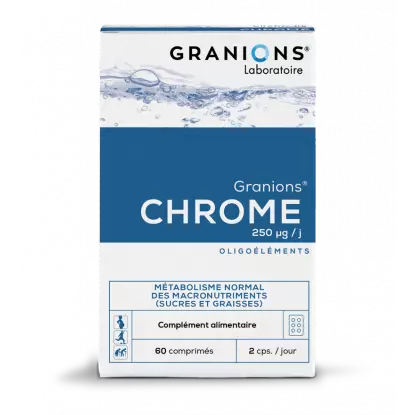Granions Chrome 250 µg - 60 comprimés à croquer